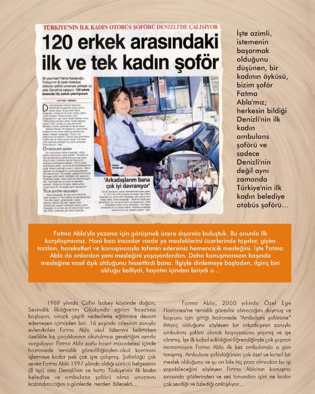 fatma driver Turkiye