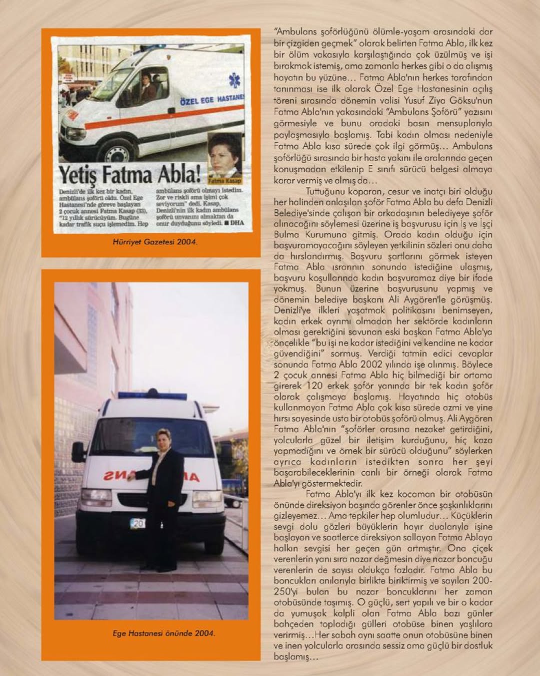 fatma driver Turkiye 